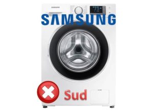SUD-virhe Samsungin pesukoneessa