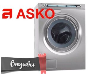Çamaşır makineleri için yorumlar Asko