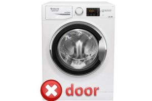 Door error in washing machines
