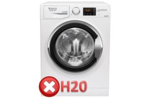 שגיאה H20 מכונת הכביסה אריסטון
