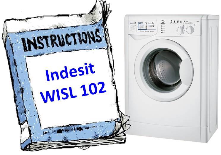 Manual para lavadora Indesit WISL 102