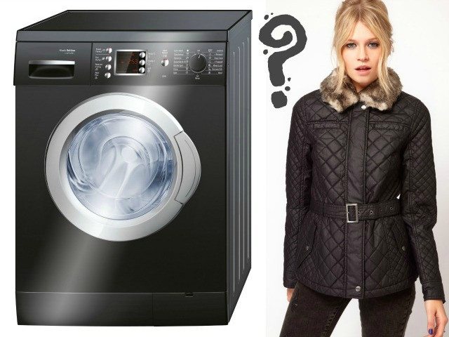 Sådan vaskes en polyesterjakke i en vaskemaskine