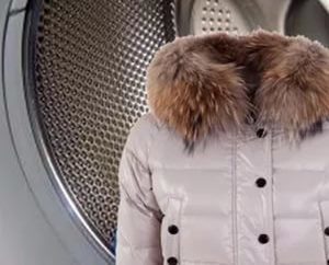 Cách giặt áo khoác mùa đông trong máy giặt