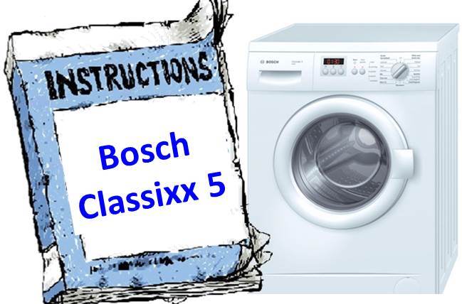 Cách sử dụng máy giặt Bosch
