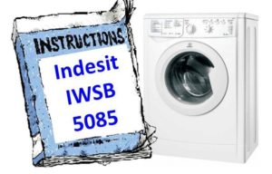 מדריך למכונת כביסה Indesit IWSB 5085