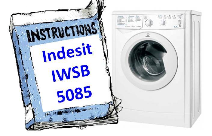 Ръководство за пералня Indesit IWSB 5085