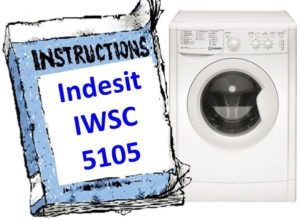 Manwal para sa washing machine Indesit IWSC 5105