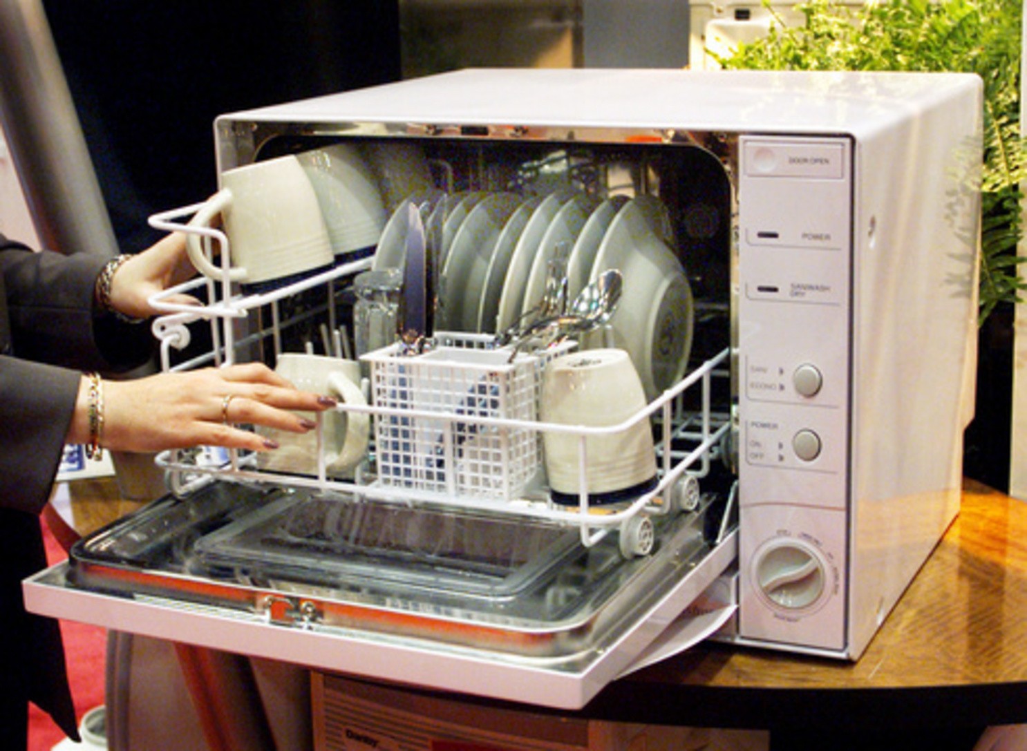 Oppvaskmaskiner for et lite kjøkken