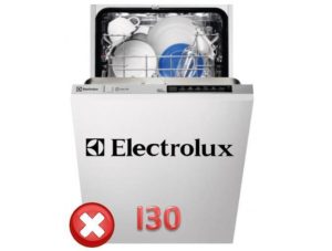 Fel I30 i diskmaskinen Electrolux