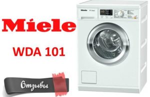 Reviews on the washing machine Miele WDA 101