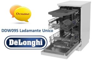 Reviews about the dishwasher Delonghi DDW09S Ladamante Unico