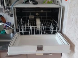 How to connect a desktop dishwasher