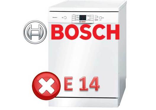 Come correggere l'errore E14 della lavastoviglie Bosch