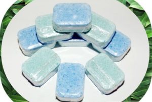 Miljøvennlige tabletter til oppvaskmaskin