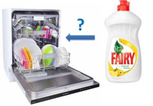 Can I use fairies in the dishwasher