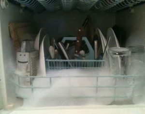 αφρού στο πλυντήριο πιάτων