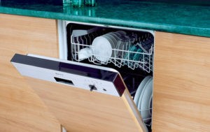 Oversigt over delvis indbyggede opvaskemaskiner 45 cm