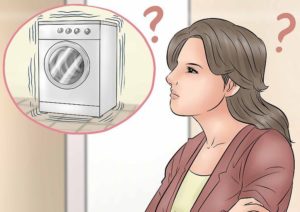 Bosch máquina de lavar roupa chocalhos e saltos enquanto fiação