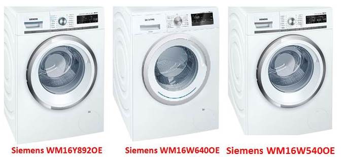 Siemens vaskemaskiner