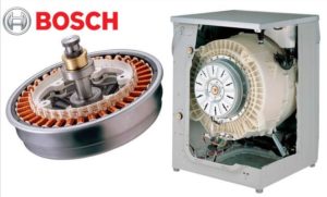 Model mesin basuh memandu Bosch langsung