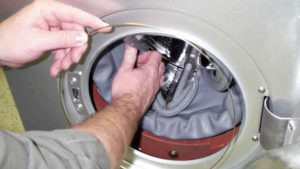 How to change the cuff on the LG washing machine