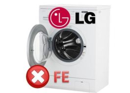 Az FE hiba kijavítása az LG mosógépben