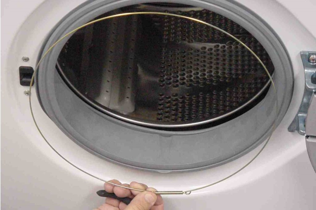 de manchet op de indesit wasmachine vervangen