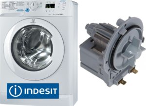 Bytte avløpspumpe i en Indesit vaskemaskin