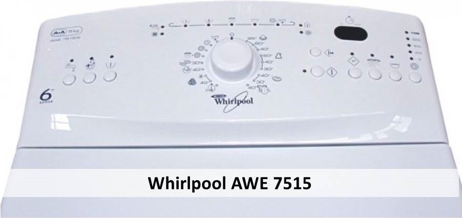 Whirlpool AWE 7515