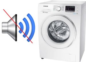 Como silenciar a máquina de lavar roupa Samsung