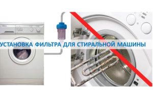 Installere et filter for vaskemaskinen