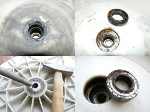 How to determine the bearing malfunction of the washing machine