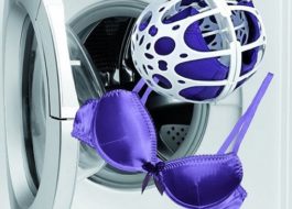Cómo lavar un sujetador con aros en una lavadora