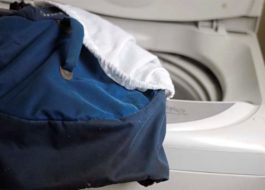 Hvordan vaske en ryggsekk i en vaskemaskin