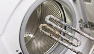 Anti-ölçekli çamaşır makinesi
