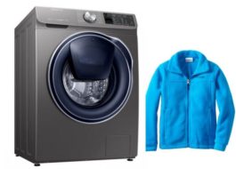 Как да измиете елементи от руно в пералня