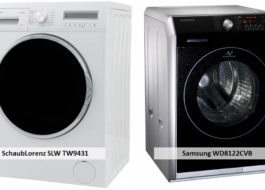 Rating of the best washing machines with dryer