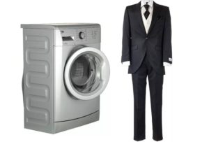 Hogyan lehet mosni egy férfi öltönyt egy mosógépben