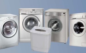 Pag-uuri ng mga washing machine