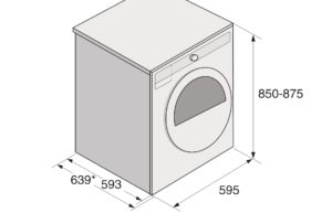 Размери на сушилнята за дрехи