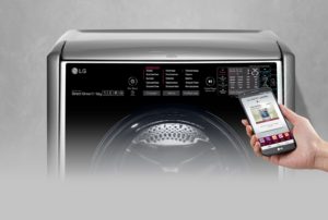 What is NFC technology in the washing machine?