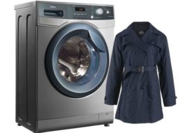 Bagaimana untuk mencuci baju jaket di mesin basuh?