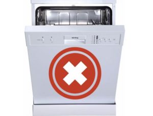 Mengapa mesin pencuci pinggan tidak berfungsi?