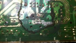 problems with the control board