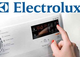 Рестартиране на пералня Electrolux