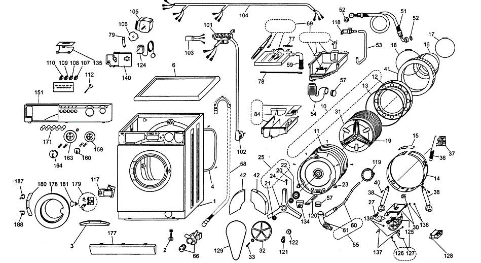 SM Zanussi елементи