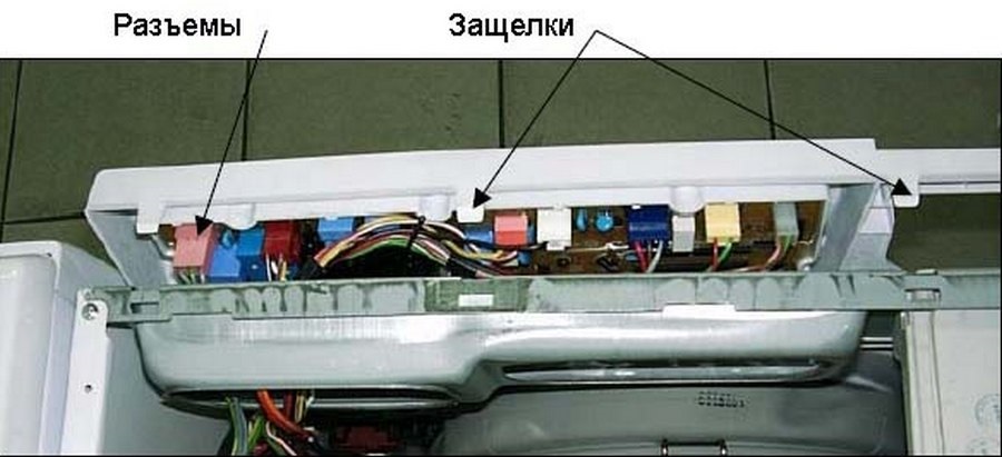 местоположение на ключалките на контролния панел