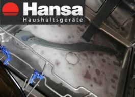 Съдомиялната Hansa не източва вода