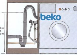 Как да свържете пералня Beko