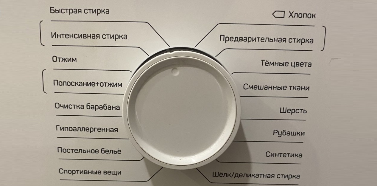 Контролен панел DEXP WM-F510STL WW